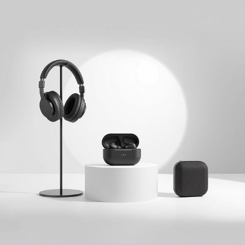 Headphones, Earbuds & Speakers