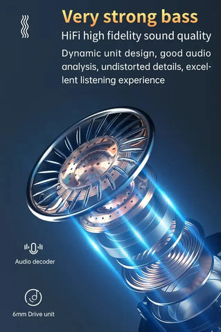 M19 TWS Wireless Gaming Earbuds - Low Latency Bluetooth Earphones with Noise Reduction & Charging Case