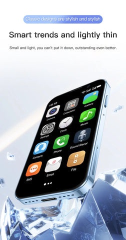 SERVO 16SE Mini Smartphone - 3.0" Display, 16GB ROM, Android 9.0, Dual SIM, 3G WCDMA, WiFi, Play Store Support