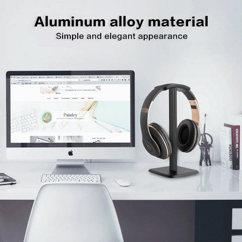Headphone Stand, Desktop Headset Holder - Desk Earphone Stand, for All