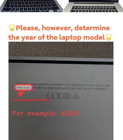 New LCD Display Screen for MacBook Air Retina 13" (2022, M2 A2681) – Full Display Assembly Replacement Part