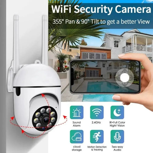 1080P HD Color Best WiFi Security Camera For Home