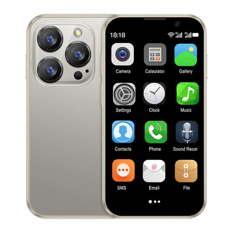 SERVO 16SE Mini Smartphone - 3.0" Display, 16GB ROM, Android 9.0, Dual SIM, 3G WCDMA, WiFi, Play Store Support