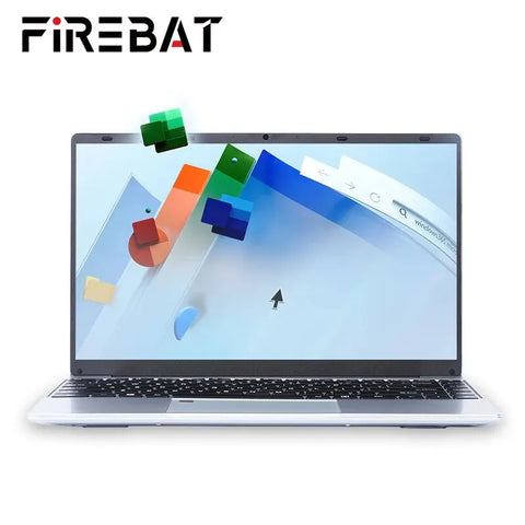 FIREBAT A14 Laptop – 14.1" FHD Display, Intel N5095, 16GB RAM, 512GB/1TB SSD, Fingerprint Unlock, Lightweight Business Notebook