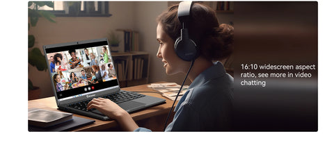 Adreamer 13.3" Laptop – Intel Celeron N4020, 8GB RAM + 1TB SSD, Windows 10 Notebook for Office, School & Everyday Use