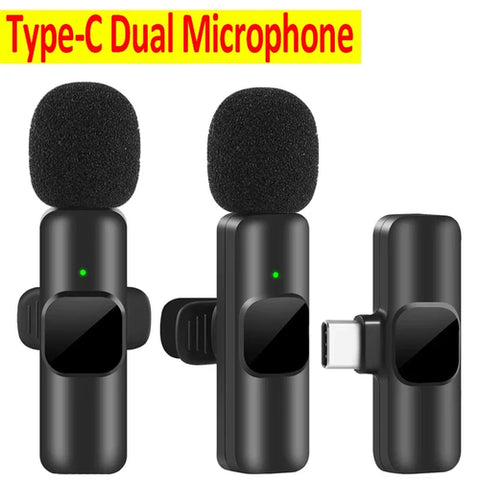 Microphone Wireless Lavalier Microphone for Live