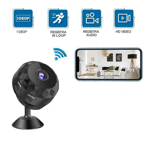 Mini Wireless Surveillance Camera A9 WiFi Security Monitoring Remote