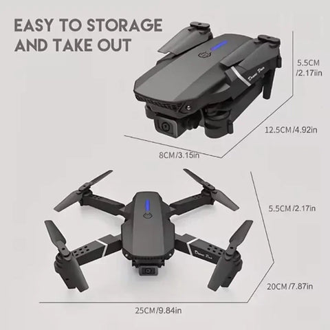2024 New E88 Pro WIFI FPV Drone Wide Angle HD 4K 1080P Camera Height