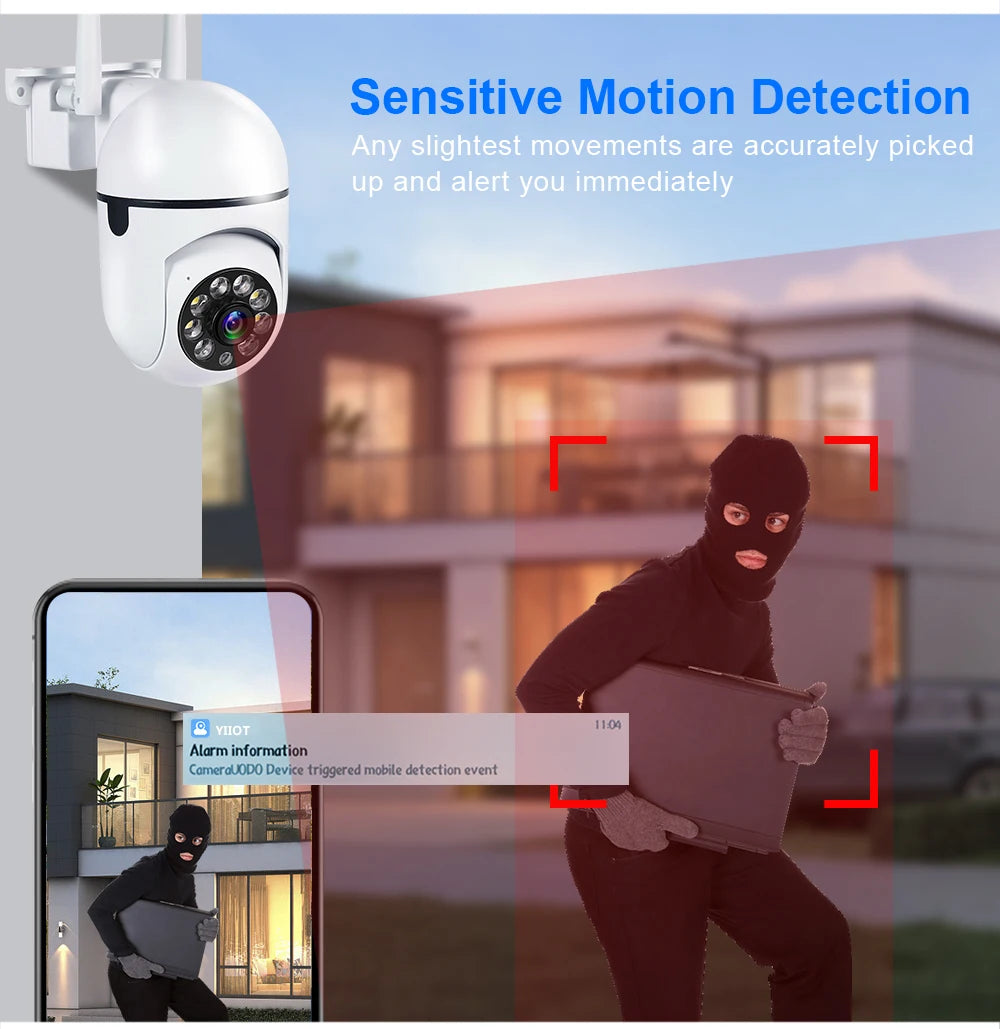 1080P HD Color Best WiFi Security Camera For Home