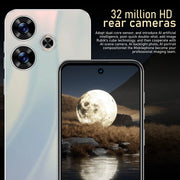 FUFFI X6 Pro Smartphone – 6.56" Android Phone, 8GB RAM + 256GB ROM, 16MP+32MP Camera, Dual SIM, 5500mAh Battery, Google Play