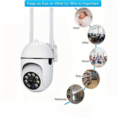 1080P HD Color Best WiFi Security Camera For Home