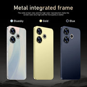 FUFFI X6 Pro Smartphone – 6.56" Android Phone, 8GB RAM + 256GB ROM, 16MP+32MP Camera, Dual SIM, 5500mAh Battery, Google Play