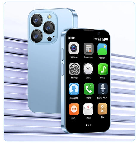 SERVO 16SE Mini Smartphone - 3.0" Display, 16GB ROM, Android 9.0, Dual SIM, 3G WCDMA, WiFi, Play Store Support