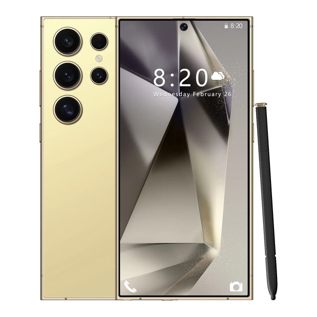 S24 Pro Smartphone – 6.8" Android Phone, 8GB RAM + 256GB ROM, 24MP+48MP Camera, Dual SIM, 6000mAh Battery, Google Play Store