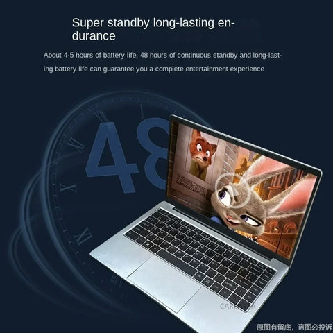 14" Learning Laptop – Intel N4000, Windows 11 Pro, Microsoft 365, 128GB–1TB SSD Options, Lightweight Student & Office Notebook