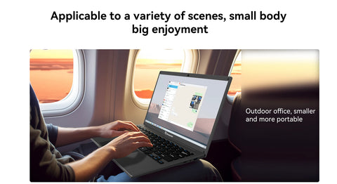 Adreamer 13.3" Laptop – Intel Celeron N4020, 8GB RAM + 1TB SSD, Windows 10 Notebook for Office, School & Everyday Use