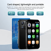 SERVO 16SE Mini Smartphone - 3.0" Display, 16GB ROM, Android 9.0, Dual SIM, 3G WCDMA, WiFi, Play Store Support