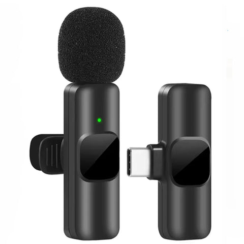 Microphone Wireless Lavalier Microphone for Live