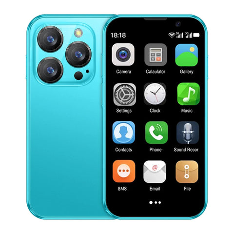 SERVO 16SE Mini Smartphone - 3.0" Display, 16GB ROM, Android 9.0, Dual SIM, 3G WCDMA, WiFi, Play Store Support