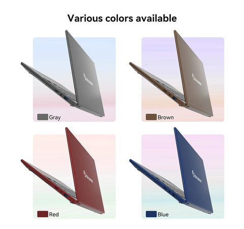 Adreamer 13.3" Laptop – Intel Celeron N4020, 8GB RAM + 1TB SSD, Windows 10 Notebook for Office, School & Everyday Use