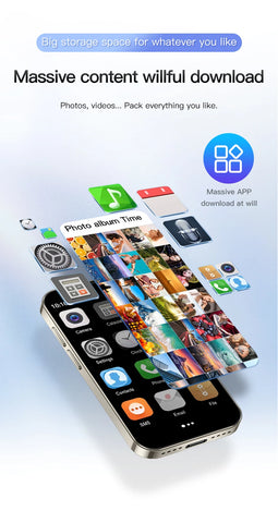 SERVO 16SE Mini Smartphone - 3.0" Display, 16GB ROM, Android 9.0, Dual SIM, 3G WCDMA, WiFi, Play Store Support