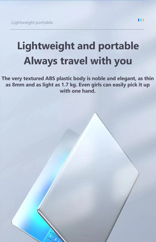 11th Gen Celeron N5095 Laptop – Windows 10/11, 16GB/32GB RAM, 128GB–2TB SSD, Dual-Band WiFi, Bluetooth, Stylish Pink Keyboard