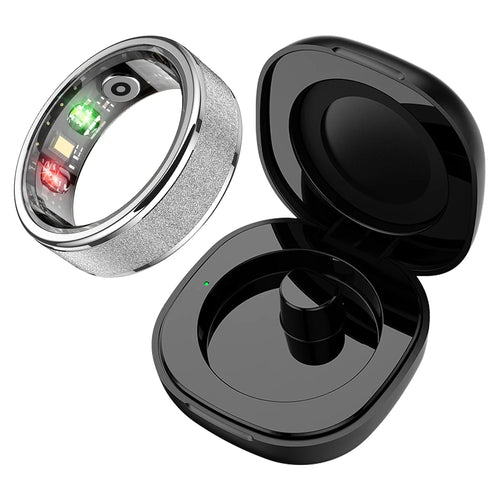 COLMI R10 Smart Ring with Charging Case for Men Women, Health and