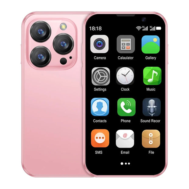 SERVO 16SE Mini Smartphone - 3.0" Display, 16GB ROM, Android 9.0, Dual SIM, 3G WCDMA, WiFi, Play Store Support