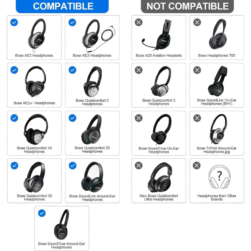 QC35 Ear Pads Replacement