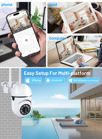 1080P HD Color Best WiFi Security Camera For Home
