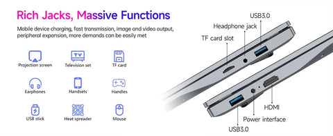 2025 Touchscreen Laptop - 15.6" N95 AI Lightweight Business Laptop with 16GB RAM & 256GB SSD, Portable Office Computer