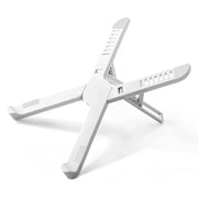 Portable Foldable Laptop Stand with 7/10 Adjustable Gears, Universal ABS Holder for MacBook, Lenovo, Samsung & Tablets
